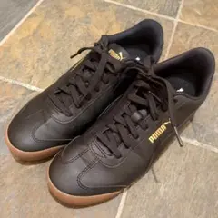 【美品】PUMA ブラック スニーカー 27.0cm