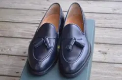 ブラックフリース（Black Fleese）イングランド製革靴 青 UK9.5D