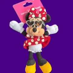 ミニーちゃん サングラス ぬいぐるみキーホルダー　東京ディズニーリゾート