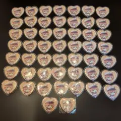 すとぷり　ジェル　ハート型缶バッジ　いちごまりん　51個 すとぷり ジェルくん いちごまりん 缶バッジ すとぷりジェル