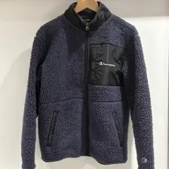 Champion フリースジャケット　ネイビー