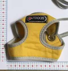 【美品】OUTDOOR PRODUCTS 超小型犬、猫用ハーネス イエローのサムネイル