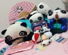 平成レトロレア当時ものたれぱんだ グッズ 大量セットぬいぐるみ