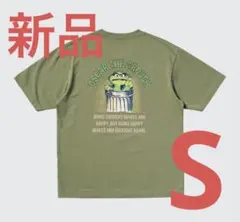 【UNIQLO】 セサミストリート グラフィックTシャツ Sサイズ