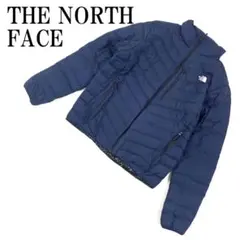 LA9164 ザノースフェイス ダウンジャケット ネイビー ナイロン M程度