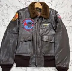 未使用級✨Buzz Rickson's G-1 トップガン 38size 山羊のサムネイル