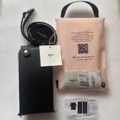 ajew エジュー　スマホケース　アンドロイド対応　ブラック