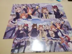 ウマ娘　クリアファイル4枚セット