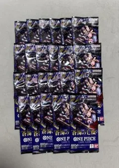 ワンピースカード 決戦の刻 蒼海の七傑 未開封新品 33パック サーチ済