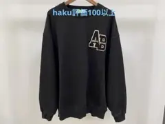 ANINE BING AB ブラックオーバーサイズスウェット