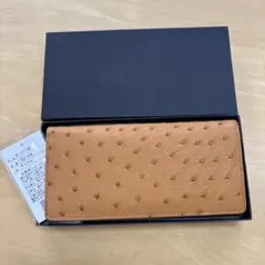 オーストリッチレザー 長財布