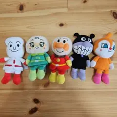 アンパンマン ぷりちぃびーんず ぬいぐるみセット ドキンちゃん バイキンマン