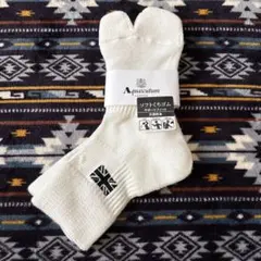 Aquascutum 足袋ソックス 25-27cm ホワイトのサムネイル
