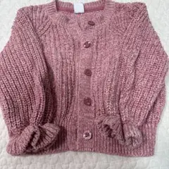 baby GAP ピンク ニットカーディガン