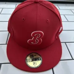 ニューエラ 横浜ベイスターズ レゲエ祭 モデル レッドキャップ 7 3/8