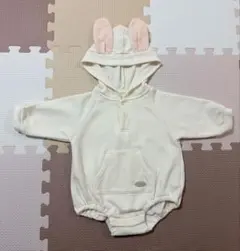 Ampersand アンパサンド うさ耳 ロンパース アニマルロンパス