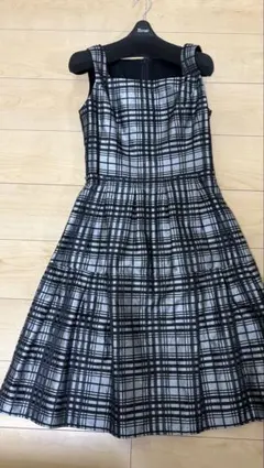 Rene ノースリーブワンピース チェック柄のサムネイル