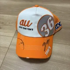 LEXUS TEAM TOM'S au 36 メッシュキャップ（サイン入り）