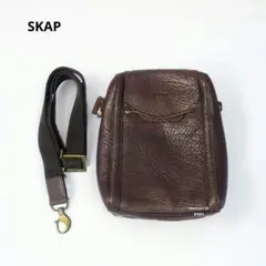 SKAP 1949 ショルダーバッグ フランス ブラウン レザー レア
