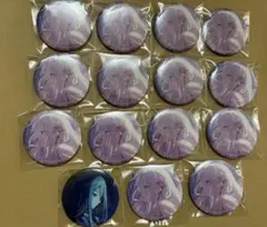 プロセカ　グリッター缶バッジ　奏