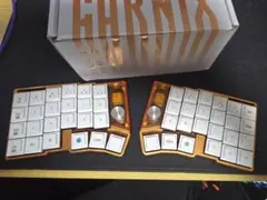 【美品】Cornix LP 無線分割キーボード(オレンジ)