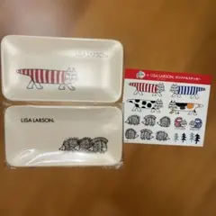 LISA LARSON インテリアトレイ 2種セット ステッカー付き