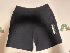 PUMA ブラック　ハーフパンツ　XL