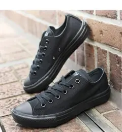 ★未使用品 ALL STAR LIGHT OX ブラックモノクローム 28cm