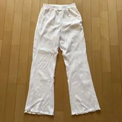 GRL フレアパンツ ホワイト Mサイズ