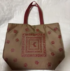 KINOKUNIYA トートバッグ 犬の足跡 （写真を確認してください）