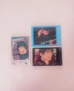 呪術廻戦 伏黒甚爾 カード ぱしゃこれ 箔押し おまけ付き