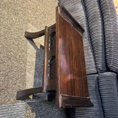 木製 ローテーブル 机 座卓 和モダン 脚取り外し可 ブラウン 0418