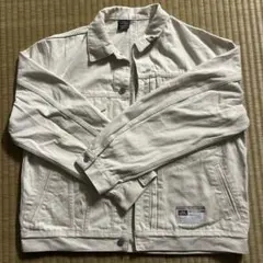 GU×ミハラヤスヒロ アシンメトリー ホワイトデニムジャケット 焼肉定食様専用