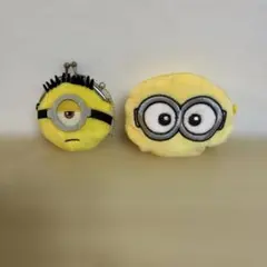 ミニオン　フェイスポーチ　がま口　コインケース ２個セット