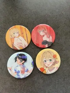 五等分の花嫁　缶バッジ　4個セット