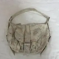 ZARA ベージュ　ショルダーバッグ