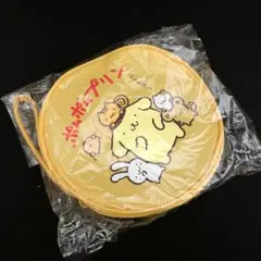 新品！未開封！ポムポムプリン 丸型 ポーチ /ラウンド/平成レトロ/小物入れ