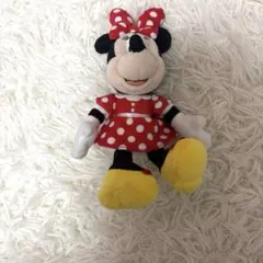 ディズニー　ミニー　ぬいぐるみバッジ