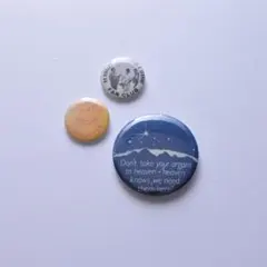 ①visyay various badges 缶バッジ