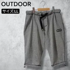 OUTDOOR PRODUCTS 7分丈 スウェットパンツ LL グレーのサムネイル