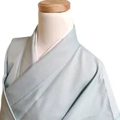 e*o様 W6 着物 袷 色無地 化繊 洗える着物 水色