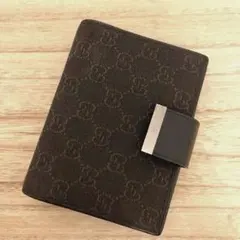 GUCCI システム手帳　GGキャンバス　モノグラム　6穴　2026 m6