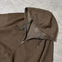 00s FRUIT OF THE LOOM フルジップ パーカー ブラウン