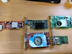 (送料無料鹿児島発)ジャンク品 PCパーツセット グラフィックボードなど