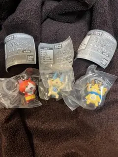 妖怪ウォッチ　めじるしアクセサリー　ジバニャン、コマさん、コマじろう