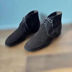 新品 Santoni 17347 高級レザー チャッカブーツ イタリア製 ドレス 新品 Santoni 17347 高級レザー チャッカブーツ イタリア製 ドレス