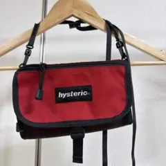 ペ*ク様 Hysteric Glamour サコッシュ レッド CORDURAのサムネイル