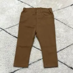 【無印良品】レギンスパンツ 80cm キャメル