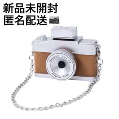 新品未開封 3COINS スリコ トイカメラ ブラウン