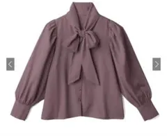 【GRL】ロングカフスリボンタイブラウス